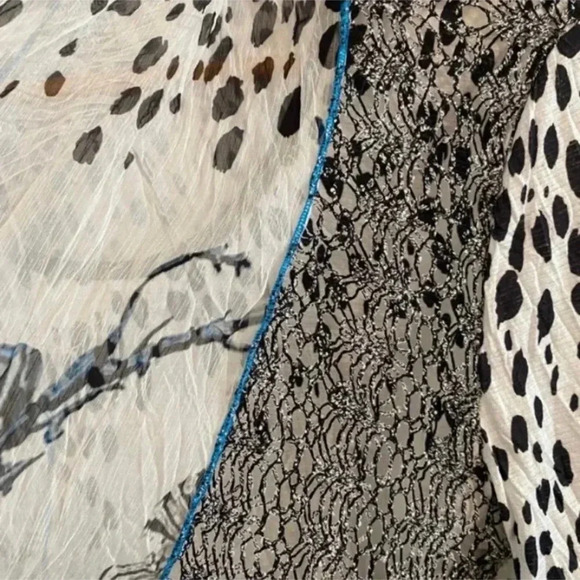 Aris A Womens Art To Wear Long Tunic Blouse - Picture 5 of 7